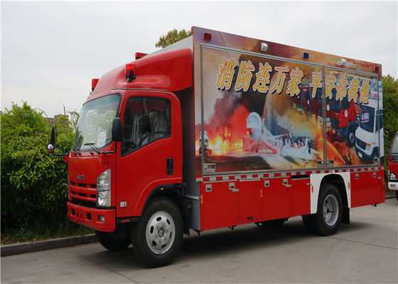 Two Seats Commercial Fire Trucks Japanese Chassis