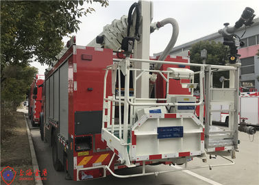 4x2 Drive 25 Meters Working Height Aerial Ladder Fire Truck Short Adjust Time