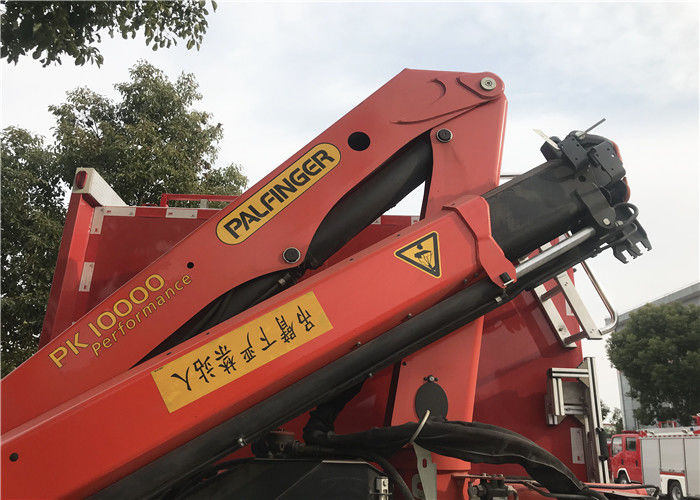 Six Cylinder Engine Inter Cooling Emergency Rescue Fire Fighting Vehicle