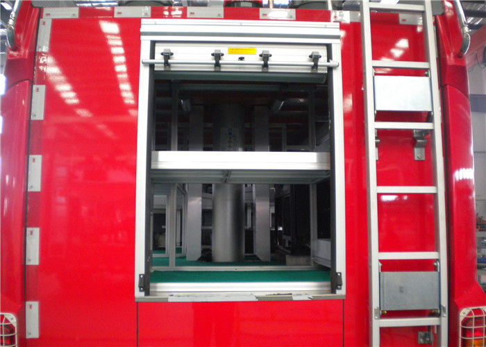 Professional 3 Seats Light Rescue Fire Trucks 139kw With ISUZU Chassis
