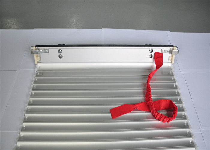 Aluminum Fire Vehicle Roller Shutter Door Built In Bearing 16 Years Durable