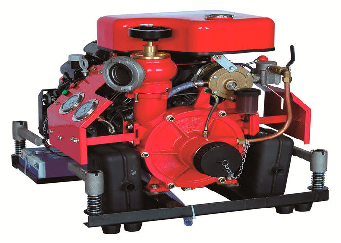 High Lift Portable Fire Pump 9m Maximum Suction Depth Hand / Electric Start Startup