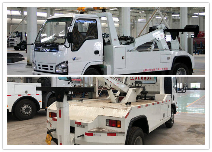 Two Person Drive Light Duty Wrecker 3500mm Height 1015mm Front Suspension