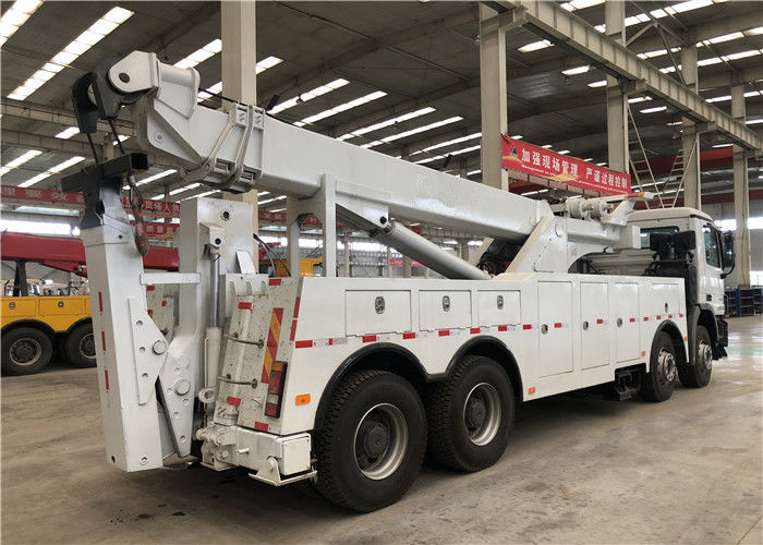 8x4 Drive ISO Certified Road Wrecker Truck Diesel Tank 85km/H Max Speed