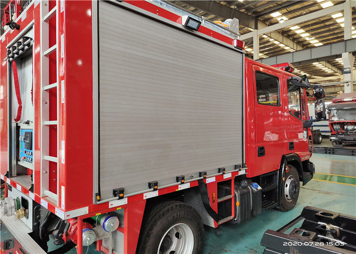 SS304 Material 4x2 Drive 160kW Power Military Water Tanker Fire Truck
