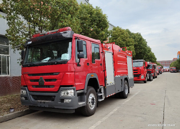 10 bar 4x2 Drive 60L/S Water Tanker Fire Truck Fire Engine 7600kg