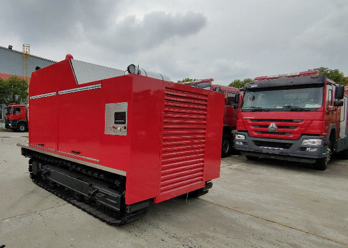 Water Intake Crawler Tracking Tanker Fire Truck