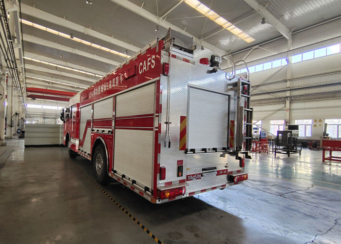 Gasoline 4x2 Drive Cab Rescue Fire Fighting Truck 96km/H