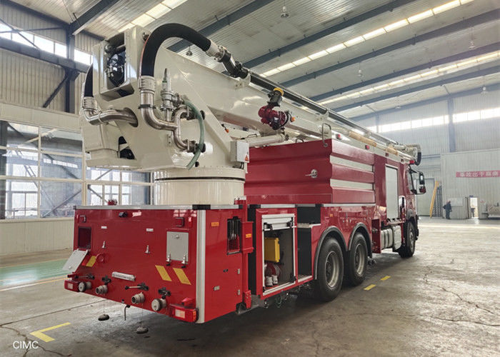 8×4 Drive 110A Generator 85km/H Water Tower Fire Truck with Manual Gearbox