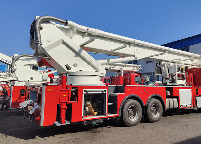 Shanghai Jindun Aerial Hydraulic Platform Fire Truck , 70m Height