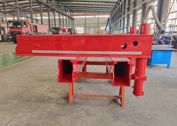 Imported Chassis 213kw Aerial Ladder Fire Truck with 48 Meters Rescue Boom