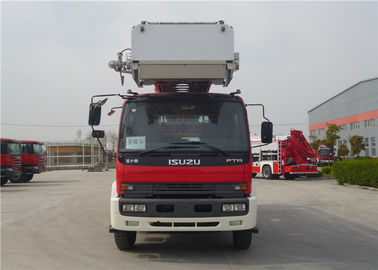 La piattaforma della scala aerea di potere 138KW 30 metri di camion dei vigili del fuoco fornisce di pompa idraulica
