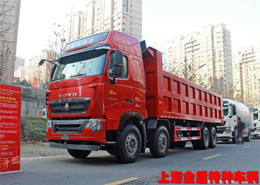 540 veicoli speciali dell'autocarro con cassone ribaltabile di cavalli vapore 8x4 15,37 Ton Sinotruk Howo T7H ZZ3317V466HE1