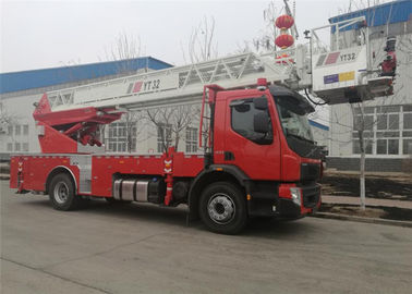 CCC 4745mm Wheelbase 4×2 Drive 32m Height Aerial Ladder Platform Fire Truck