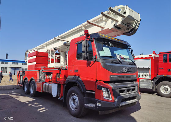 12000L l'acqua 4000L spuma camion dei vigili del fuoco della torre di acqua 6x4 con l'asta telescopica di 25m