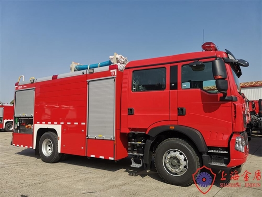6000L acqua 2000L schiuma camion dei pompieri commerciali 19800 kg peso lordo